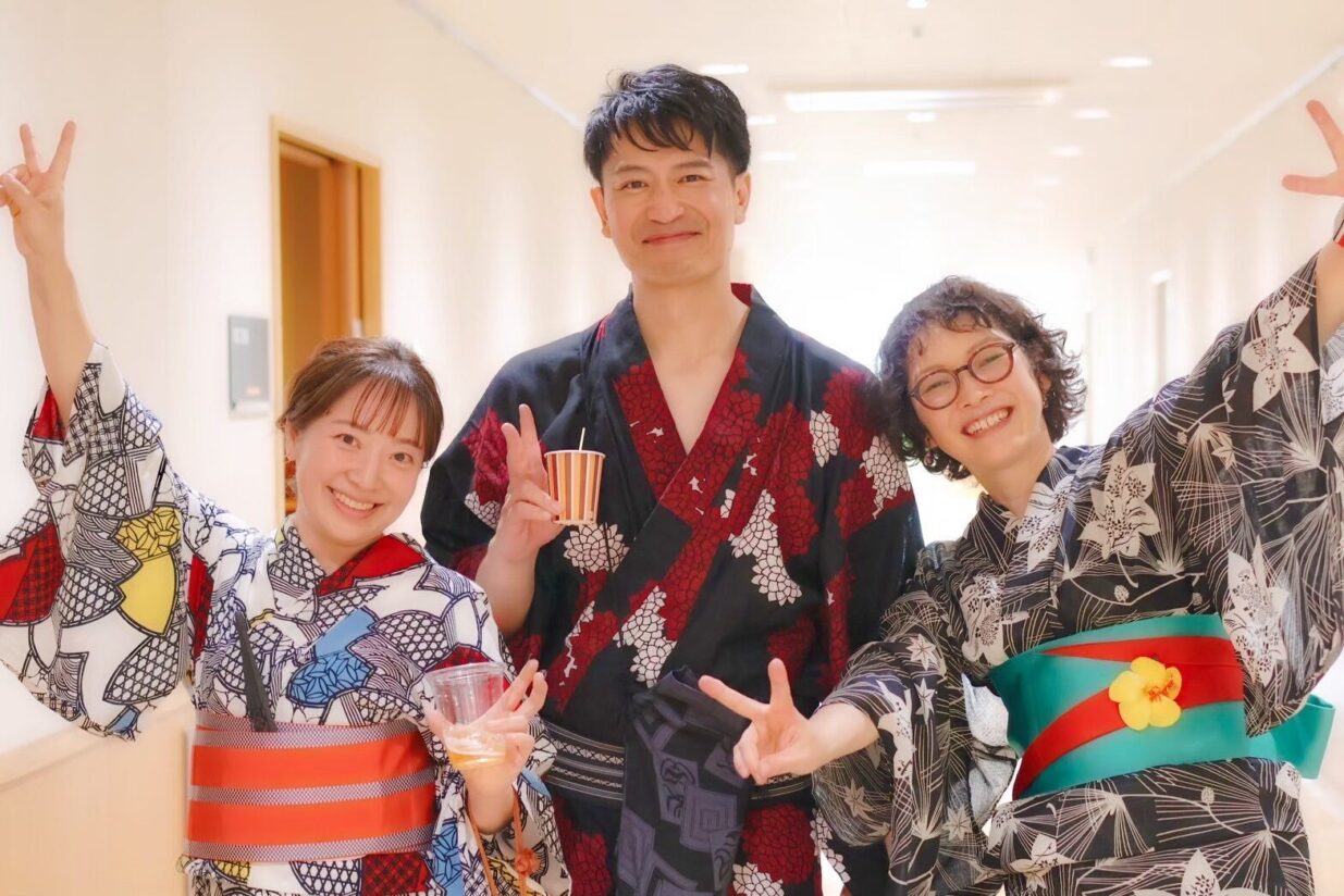 浴衣で七夕まつりへ
TOMOKIMONOがレンタル着付け