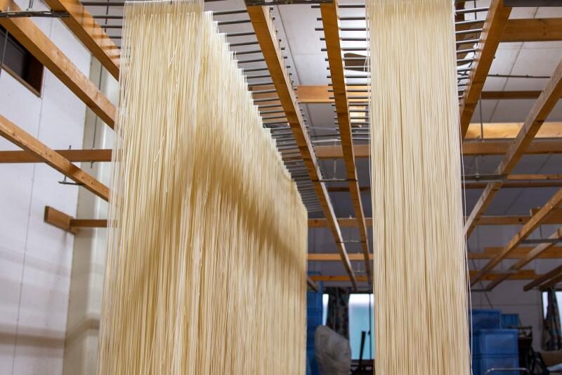 満天・青空レストランに前橋　石田製麺の「そうめん」紹介